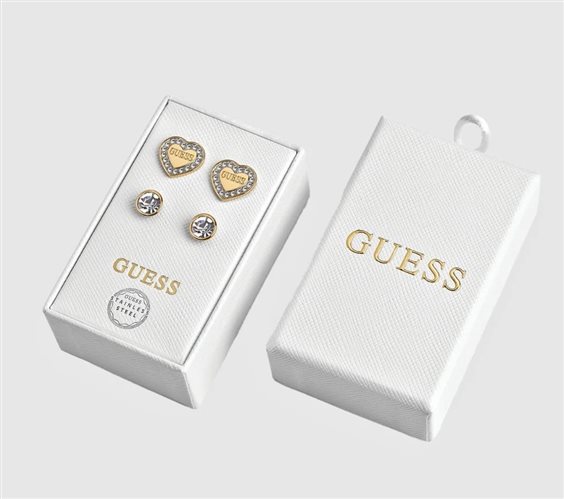 Orecchini Guess Donna in Acciaio Cubic Zirconia JUBS01802JWYGT/U - JUBS01802JWYGT/U